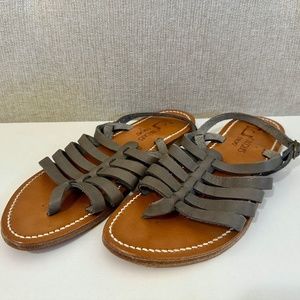 K.Jacques Leather Sandal Size EU 41 US 9.5